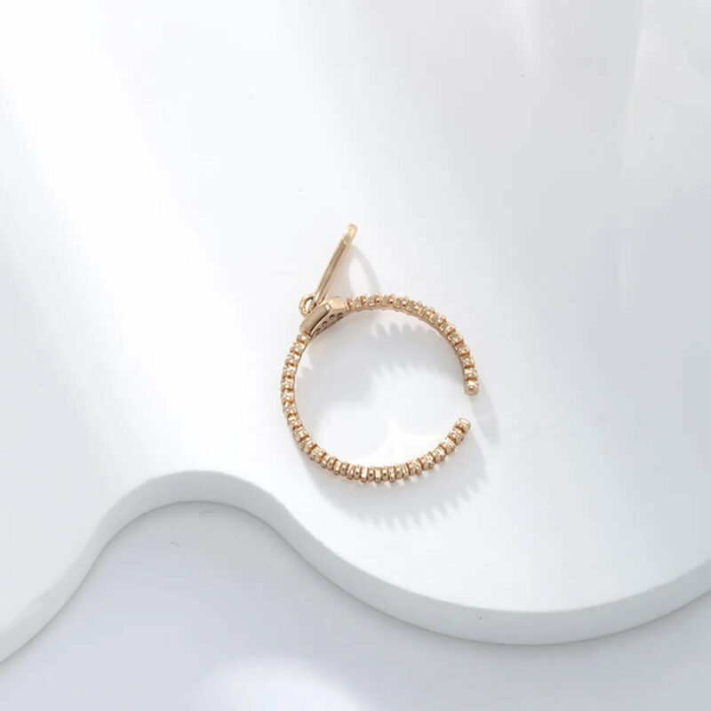 Zipper Ring 18K Gold Plated - Image 4