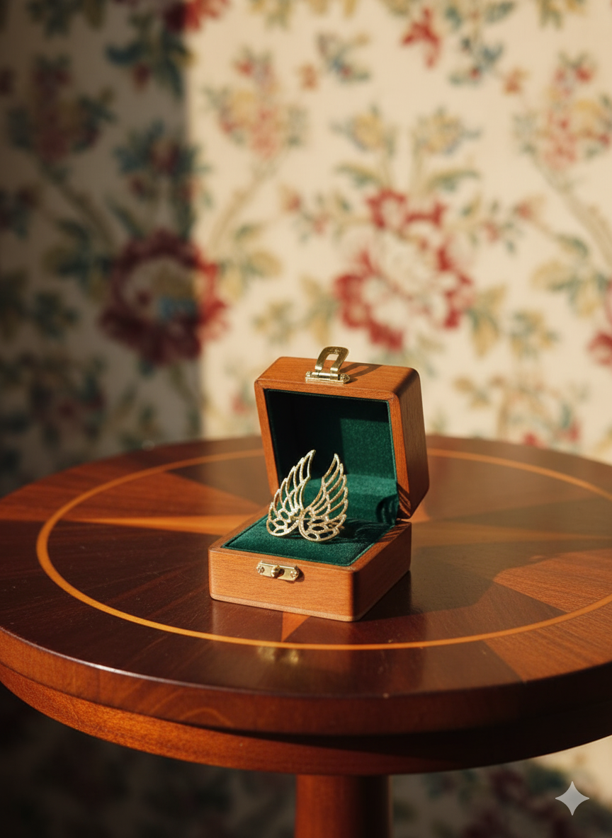 Celestial Wings Statement Ring - Image 2