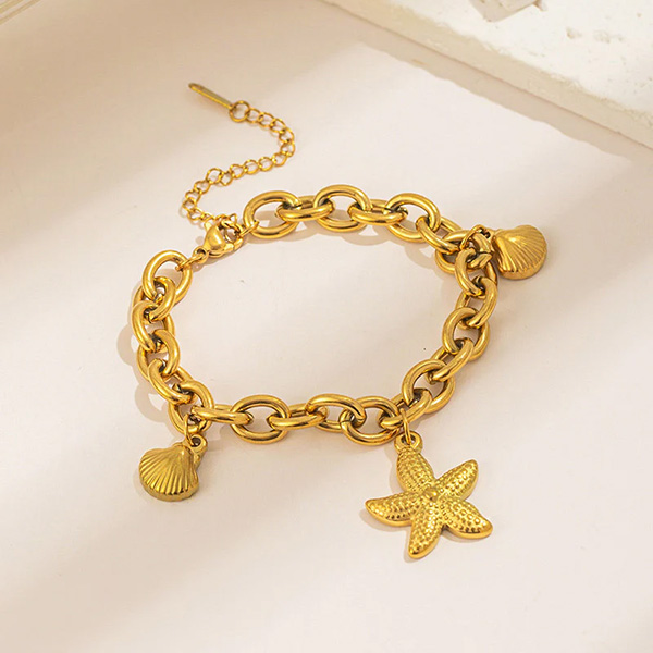 Star Fish Link Bracelet - Image 2