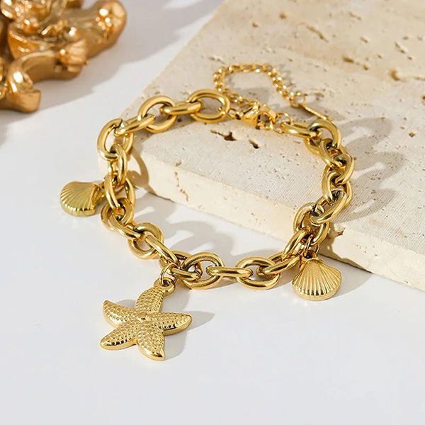 Star Fish Link Bracelet - Image 3
