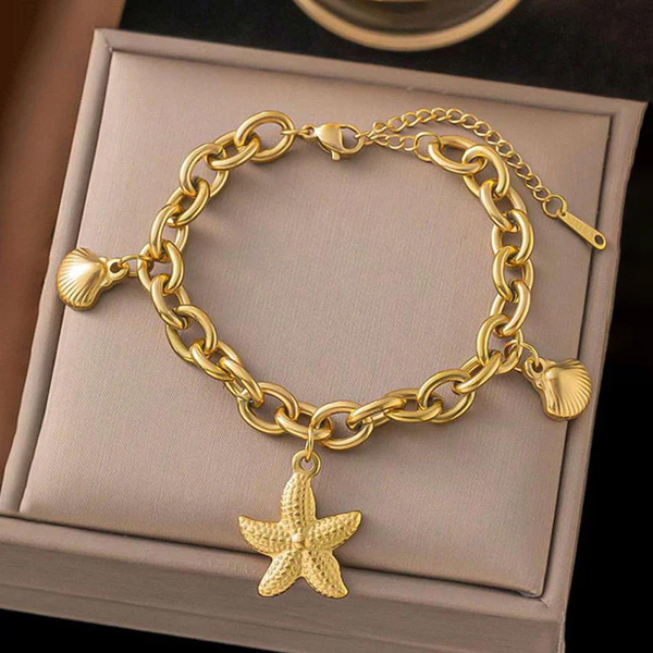Star Fish Link Bracelet