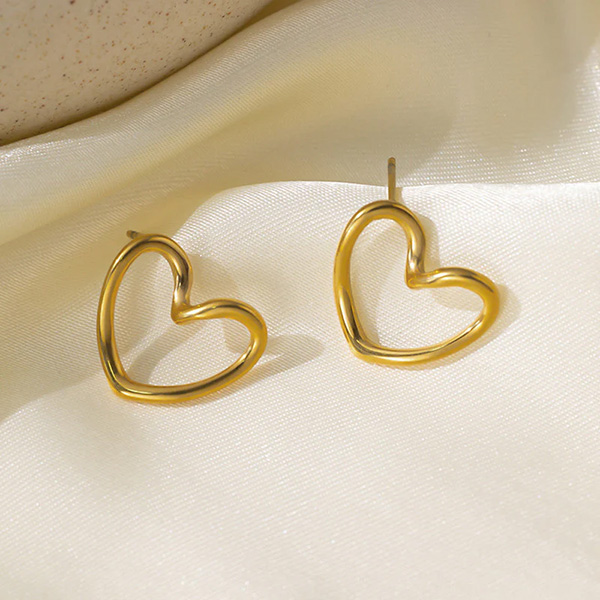 Wired Heart Earrings