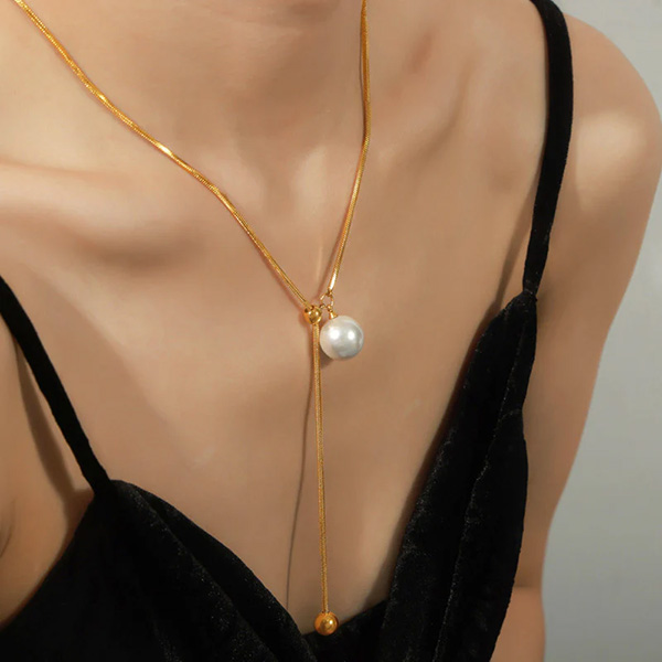 Falling Pearl Chain - Adjustable - Image 2