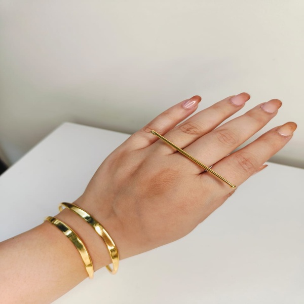 Golden Minimal Line Ring