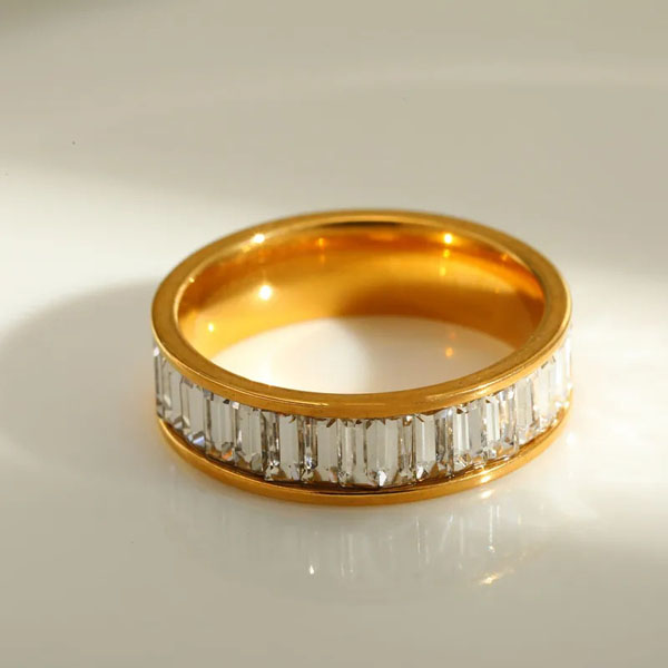Regal Baguette Eternity Band - Image 5